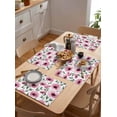 thumbnail image 4 of Spring Pink Flower Poppy Placemats Set of 4,Wipeable Washable Table Mats for Dining Tables,Blossom Floral Seamless Place Mats for Kitchen Event Party Tabletop Decor, 4 of 7