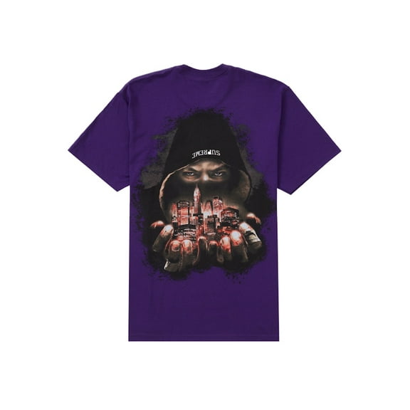 Supreme Men's Fighter Tee Purple, from StockX