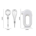 thumbnail image 3 of Rechargeable Hand Mixer Electric Kitchen Mixer Egg Whisk for Cream Cake, 3 of 8