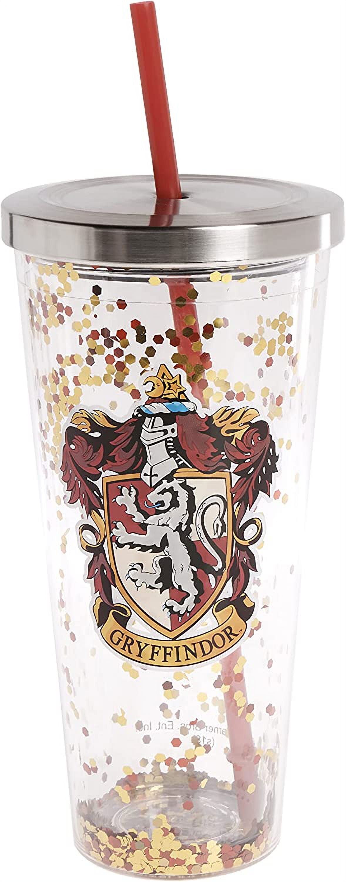 Spoontiques - Harry Potter Constellation - Acrylic Tumbler - Glitter Cup  with Straw - 20 oz (21364)