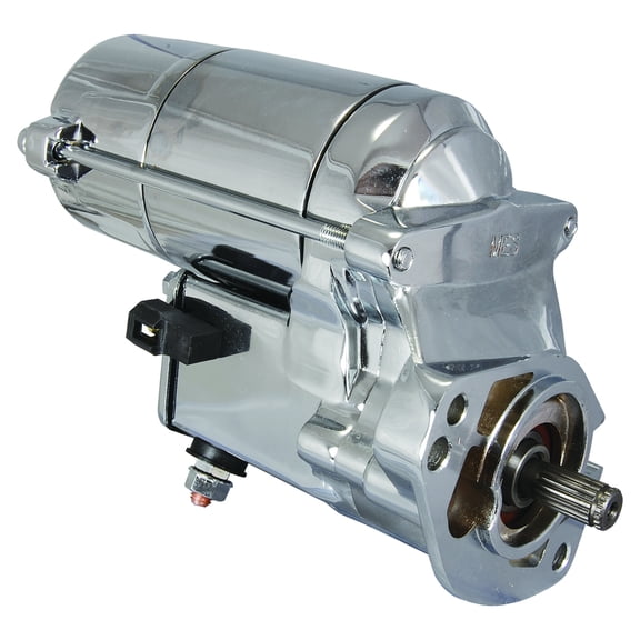NEW Chrome Starter Fits Harley Davidson Davidson Big Twin 1994-06 31553-94 31558-94 228000-2550 2-YEAR WARRANTY