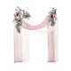 thumbnail image 3 of Conjunto de flores artificiales para arco de boda, arreglo de flores artificiales, hojas decorativas, pétalos de rosa artificiales para mesa y, 3 of 9