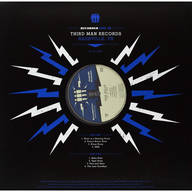 the kills live at third man records レコード The Kills – Live At Third Man Records | Releases | Discogs