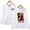 White, variant on Baki Hanma Zipper Hoodies Anime Zip up Sweatshirts Casual Long Sleeve Fashion Jackets