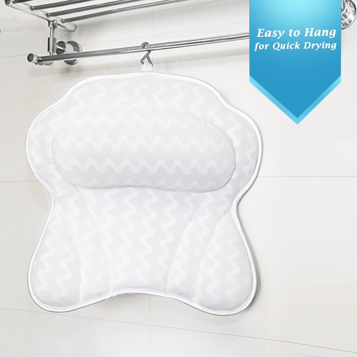 Bath Pillow for Tub, Extra Large Size Pillow Bath Cushion for Bathtub