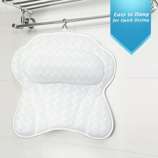 Bath Pillow for Tub, Extra Large Size Pillow Bath Cushion for Bathtub