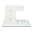 thumbnail image 2 of Wireless Charger, Plastic Wireless Charging Station 3 In 1  For Headsets White,Black, 2 of 8