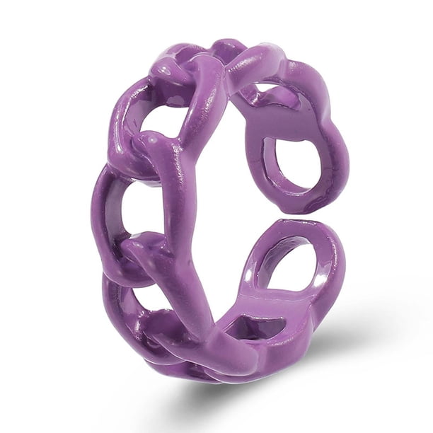 Anillos para mujer, regalos para mujer, anillos de resina, acrílicos, lindos anillos de moda, anillos de diamantes de imitación coloridos, joyería, paño de cocina de plástico