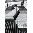 thumbnail image 2 of Mexia, Laura 13x18 Black Ornate Wood Framed with Double Matting Museum Art Print Titled - Civilian Stripes, 2 of 4