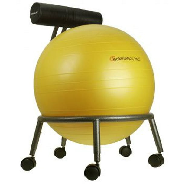 Inc. Brand Adjustable Fitness Ball Chair Silver Flake