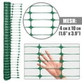 thumbnail image 3 of Fencer Wire 4 ft. Safety Fence, 100 ft. Green Plastic Fencing Roll for Construction Fencing, Pet Fencing and Event Fencing, 4 cm x 10 cm Mesh, 3 of 9