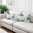 thumbnail image 2 of Sage Green Coastal Body Pillow Cover 20 x 60 Inch Decorative Pillow Cover Starfish Shell Coral Summer Beach Ocean Lumbar Pillowcase Seasonal Rectangle Cushion Case for Couch Sofa Bed Living Room, 2 of 9