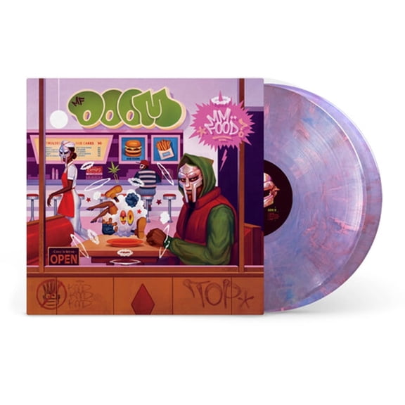 MF Doom - Mm..Food (20th Anniversary) Sweet Tart Colored Vinyl Record Album - 2 LP [Explicit Content] - Music & Performance - Vinyl