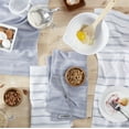 thumbnail image 2 of KitchenAid Albany Kitchen Towel 4-Pack Set, Lavender Cream/White, 16"x26", 2 of 4