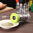 thumbnail image 5 of Adjustable Ceramic Rotor Pepper Grinder - Refillable Manual Spice Mill Shaker, Essential Kitchen Tools for Seasoning B, 5 of 5