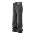 thumbnail image 2 of Juslio Mens Denim Straight Jeans Pocket Casual High Waist Black Jeans, 2 of 9