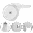 thumbnail image 3 of 2 Pcs Pièces de Rechange pour Roue de Marcheur Universelle, Roulettes en Plastique Compatibles avec les Marchettes, Pièces de Réparation de Roue de Marcheur en Caoutchouc Plastique, 3 of 5