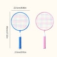 thumbnail image 3 of Badminton Set Kids Badminton Racket Set Children Badminton Racquet with 2 Badminton Rackets, 4 Shuttlecocks, 1 Carry Bag, 3 of 9