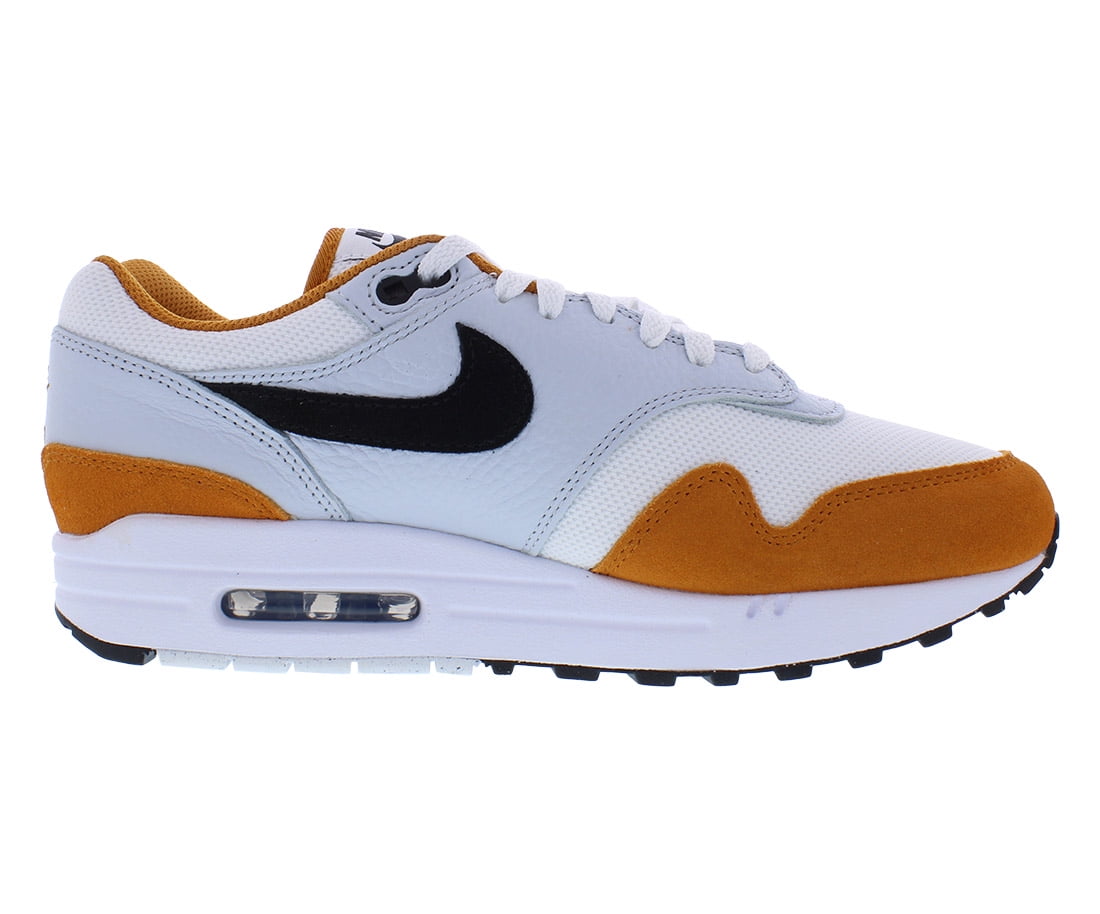 Nike Air Max 1 Mens Shoes Size 10.5, Color: White/Black/Monarch