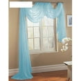 thumbnail image 1 of Beautiful Elegance Fully Stitched Window Sheer Voile Scarf Curtain, 1 of 1