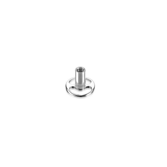 Dermal Anchor with Round Base G23 Titanium - 2mm 2.5mm 3mm Rise Available