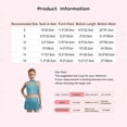 thumbnail image 5 of Haitryli Kids Girls Tassel Dance Outfits Jazz Latin Performance Crop Top with Skirt Set Gymnastics Bodysuit Royal Blue 10, 5 of 5
