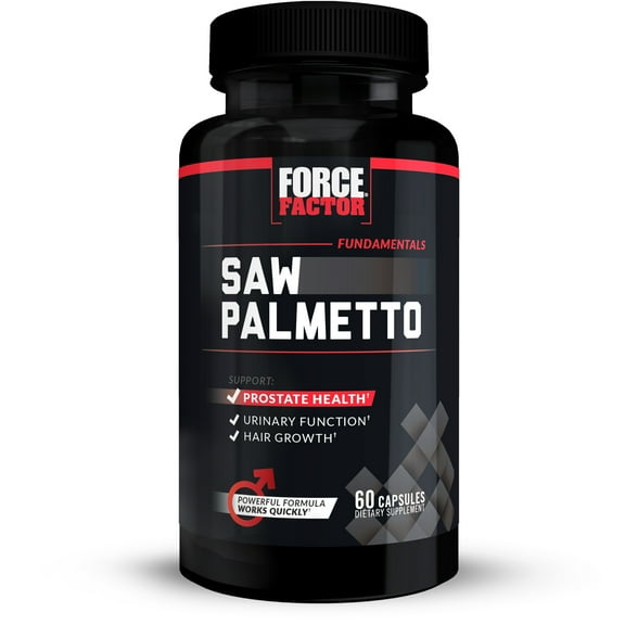 Force Factor Saw Palmetto, 60 Capsules