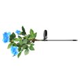 thumbnail image 3 of Lámpara de rosas con energía solar, jardín, patio, patio, luz solar de inducción de flores que brilla intensamente, azul Methold HA002365-05, 3 of 7