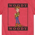 thumbnail image 3 of Toy Story 4 - Type Block Woody - Toddler & Youth Short Sleeve Graphic T-Shirt, 3 of 5