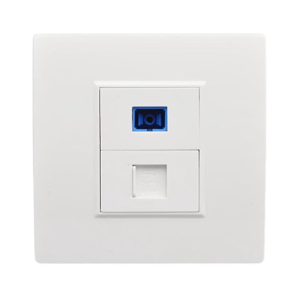 Interfaz de fibra óptica Sc, toma de pared, panel de conector de red Rj45, tipo Connecto1