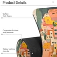 thumbnail image 4 of Yayeee Faucet Mat for Kitchen Sink 30" Diatomite Long Splash Guard Pad, Pink Cityscape Painting, 2 Pack, 4 of 7