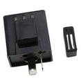 thumbnail image 1 of DC 6-12V 2-Pin Universal For Motorbike Blinker Electronic Flasher Relay Beeper Motorcycle black, 1 of 8