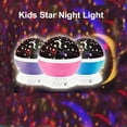 thumbnail image 2 of FlyFlise Kids Star Night Light 360-Degree Rotating Star Projector Desk Lamp LED Colors Changing with, 2 of 7
