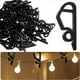 thumbnail image 3 of Paquete de 480 Clips de Luces de Navidad para Exteriores, Colgadores de Luces Navidad Resistentes Una la Intemperie, para Canalones para Navidad, Vacaciones, Color Negro, 3 of 5