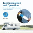 Waterdrop RV & Marine Inline Water Filter, NSF Certified, Boats, RVs