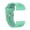 Mint Green, variant on Silicone Sport Watch Band Compatible with Polar V800, 1-Pack