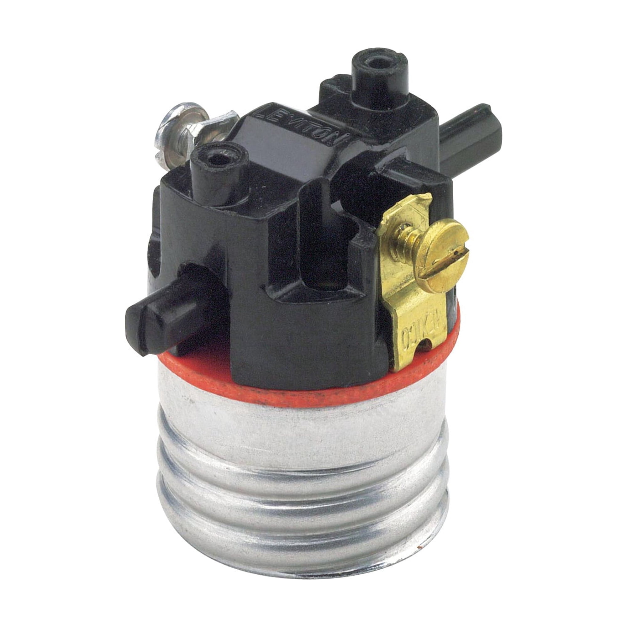 Leviton Push-Through Interior Lamp Socket - Pack of 10