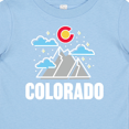 thumbnail image 4 of Inktastic Colorado Mountains and Clouds Boys or Girls Baby T-Shirt, 4 of 5