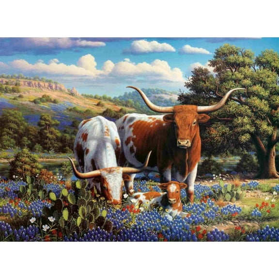 Loving Longhorns 500 PC Puzzle (Other)
