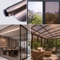 thumbnail image 6 of Window Film, 79 Inch Static Cling One Way Privacy Tint, Heat Blocking UV Protection Anti Glare Glass Sticker for Home, Bedroom, Office, Daytime Privacy, 6 of 7
