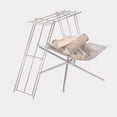 thumbnail image 2 of Bgsha Support de Feu Extérieur avec Filet Pliable en Acier Inoxydable pour Camping, 2 of 10