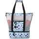 thumbnail image 1 of Mesh Beach Tote Bag With Insulated Cooler Compartment, Oversized Pool Picnic Cooler Bag With Zip, 1 of 5