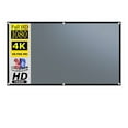 thumbnail image 1 of Projector Screen 16:9 Metal Anti Light 84 100 120 130 Inch Gray Optical Coating Portable Reflective Canvas Projection ,Wrinkle-Free, 1 of 6