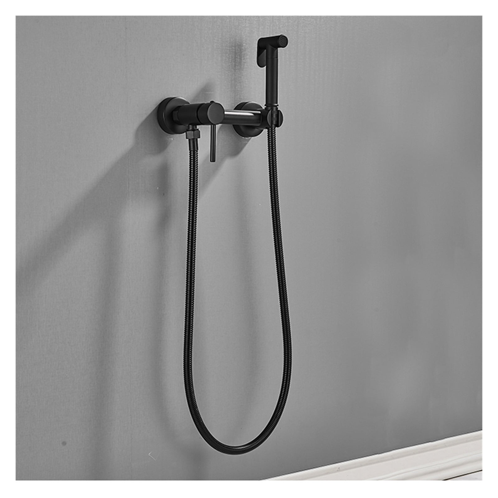 Matte Black Bathroom Bidets Faucet Toilet Cleaner Bidet Sprayer Toilet Faucets Hygienic Bidet Taps Shower Spray Gun