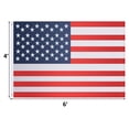 thumbnail image 2 of Patiojoy 4'x6�� American Flag Polyester US Flag Decorations with Double Stitching, 2 of 6