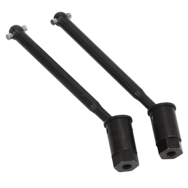 RC Front Wheel Drive Shaft, High Carrying Capacity Easy To Install RC Front CVD Drive Shaft With Gasket For Upgrade Black,Silver