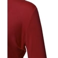 thumbnail image 4 of SSOULM Women's 3/4 Sleeve Open Front Bolero Shrug Cardigan with Plus Size, 4 of 5