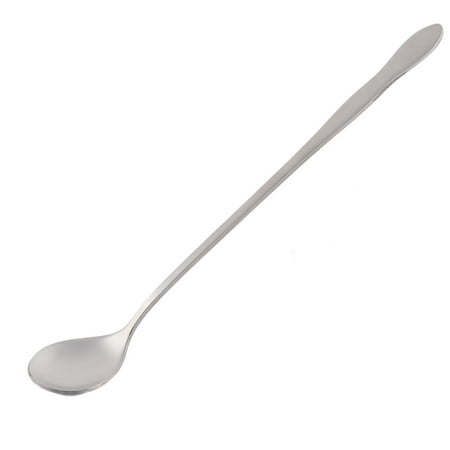 Stainless Steel Tea Coffee Ice Cream Long Handle Round Head Spoon 20cm (Best Coffee Ice Cream Brand)