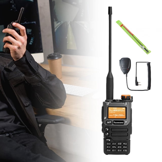 Radio bidireccional CUTICAT K58 banda dual recargable con micrófono NA771