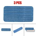 thumbnail image 6 of 3Pcs For Rubbermaid Commercial 18Inch Wet Pad Q411 Microfiber Refill Mop Cloths, 6 of 7